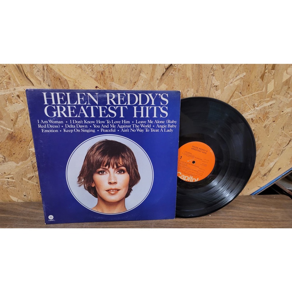 1975 Helen Reddy's Greatest Hits Vinyl Record